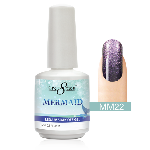 Cre8tion - Mermaid Soak Off Gel .5oz MM22
