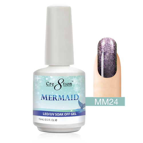 Cre8tion - Mermaid Soak Off Gel .5oz MM24