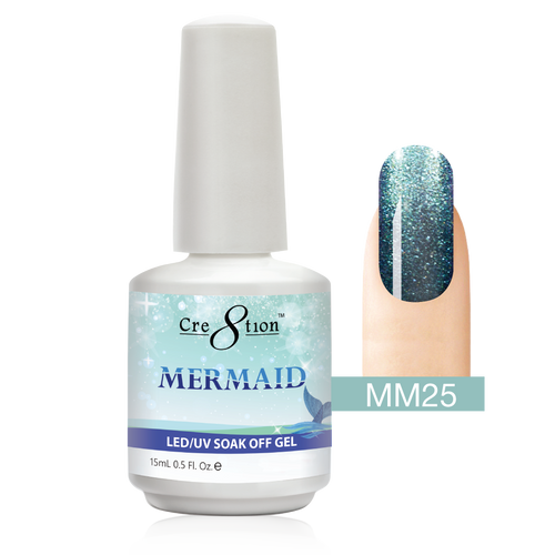 Cre8tion - Mermaid Soak Off Gel .5oz MM25