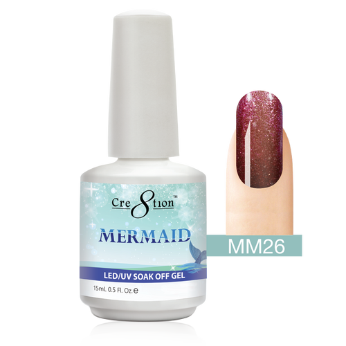 Cre8tion - Mermaid Soak Off Gel .5oz MM26