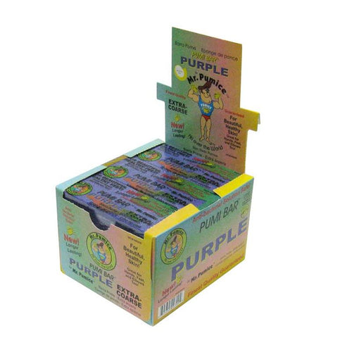 Mr. Pumice PURPLE Sponges #700 12 pcs./box, 48 boxes/case