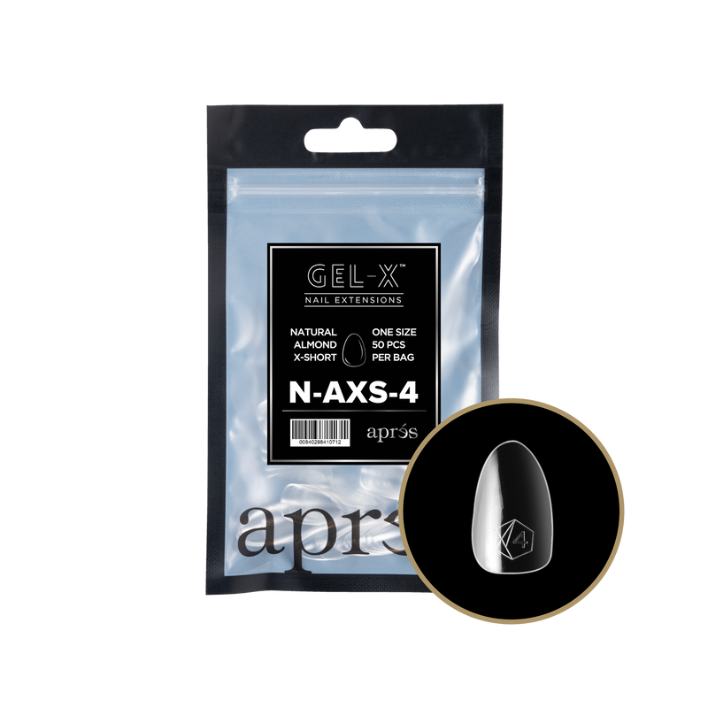 Apres Gel-X Tips 2.0 - NATURAL Almond Refill Bag