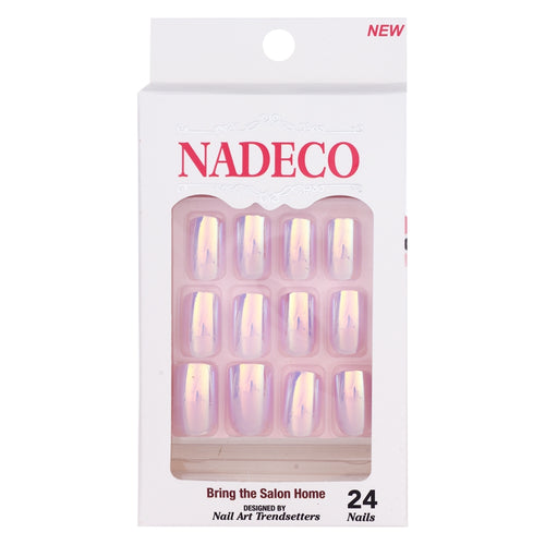 Nadeco Chrome Press on Nail Tips Box 