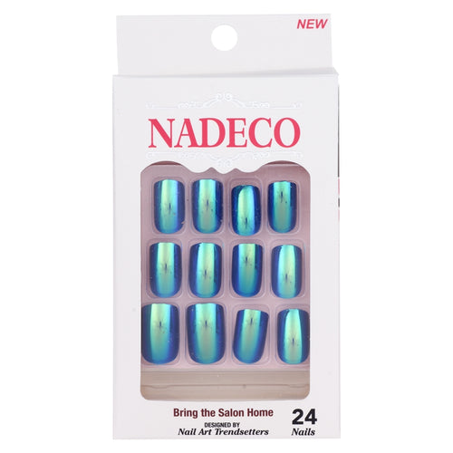 Nadeco Chrome Press on Nail Tips Box 