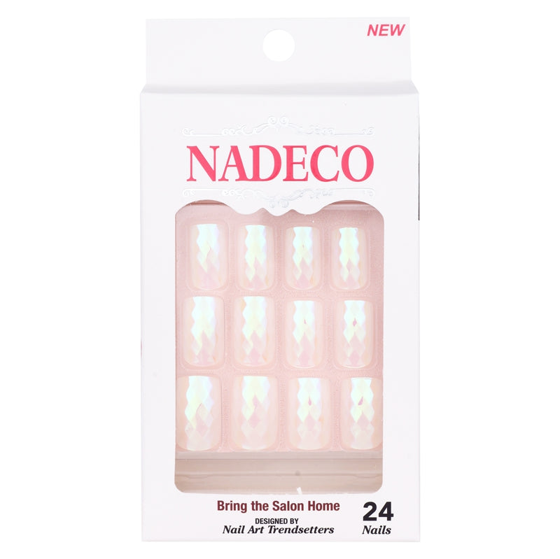 Nadeco Chrome Press on Nail Tips Box 