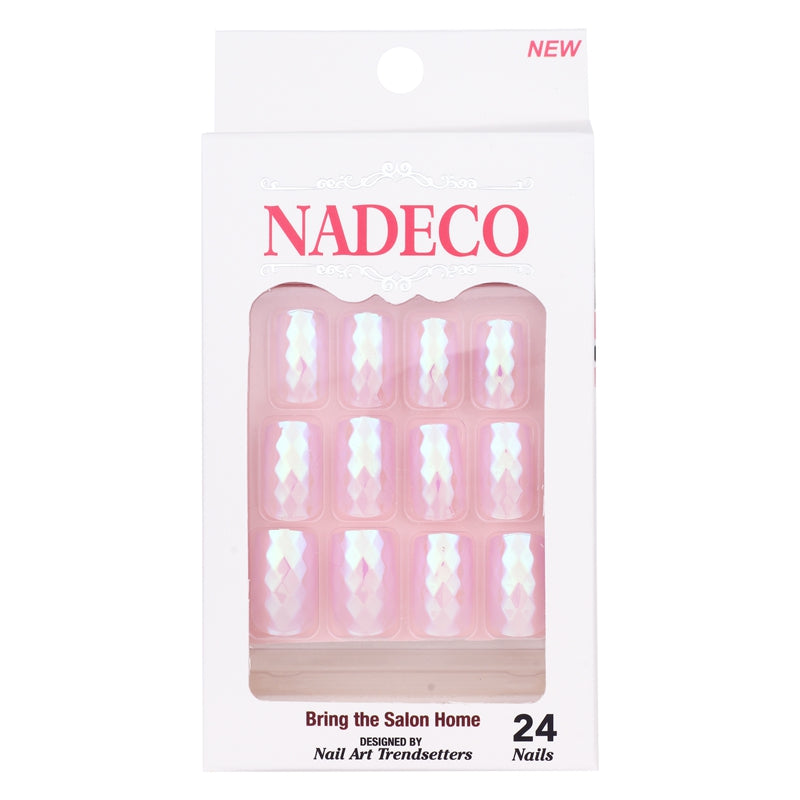 Nadeco Chrome Press on Nail Tips Box 