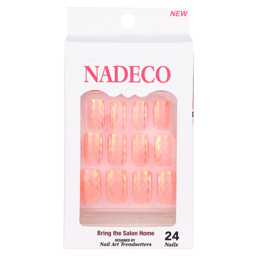 Nadeco Chrome Press on Nail Tips Box 