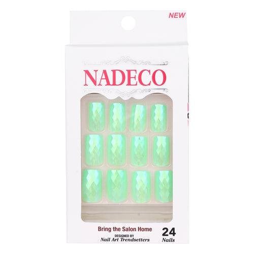 Nadeco Chrome Press on Nail Tips Box 