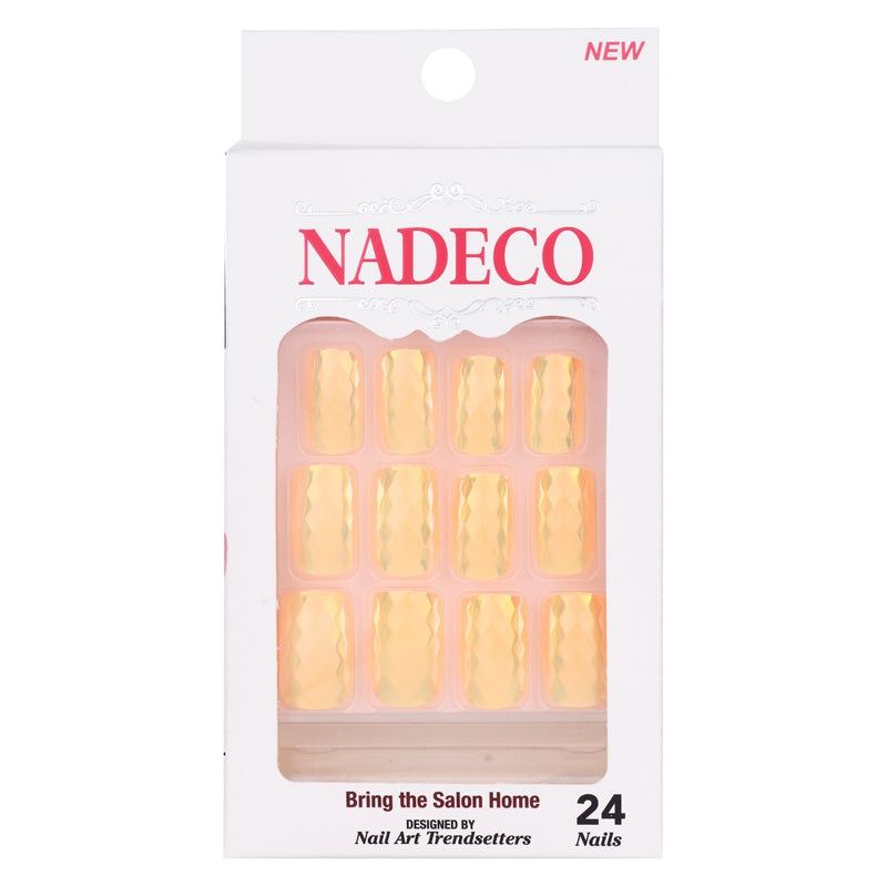 Nadeco Chrome Press on Nail Tips Box 