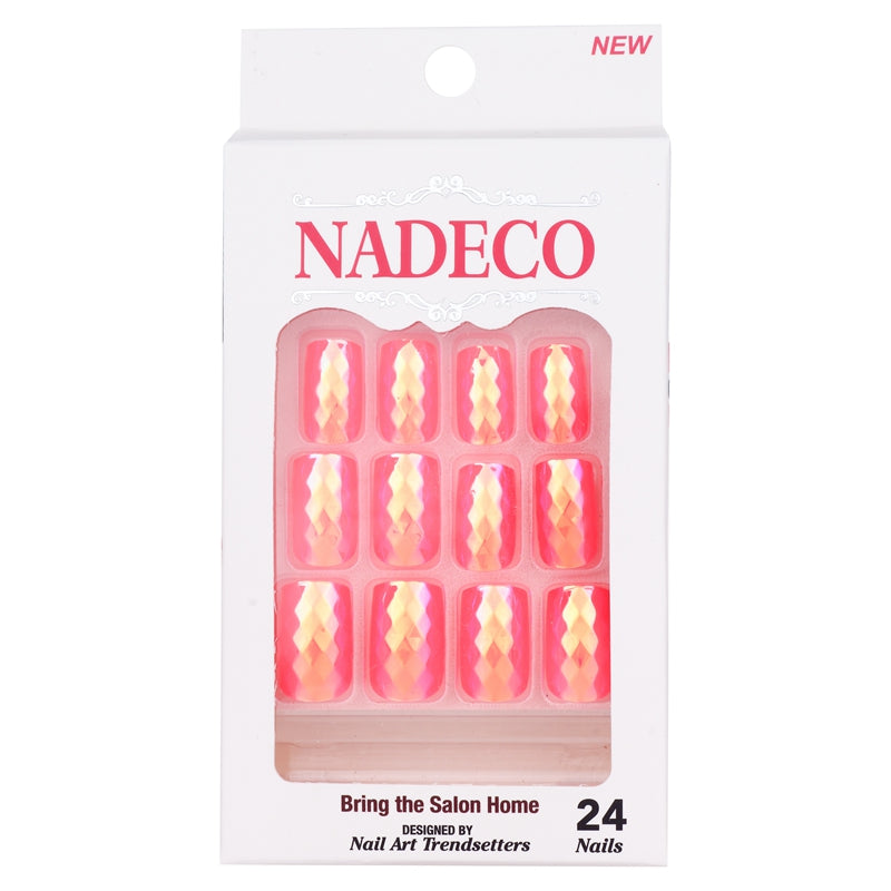 Nadeco Chrome Press on Nail Tips Box 