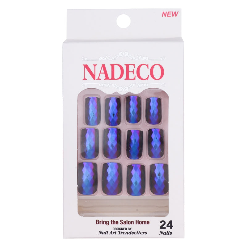 Nadeco Chrome Press on Nail Tips Box 