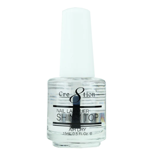 Cre8tion Nail Lacquer  SHINY TOP Air Dry
