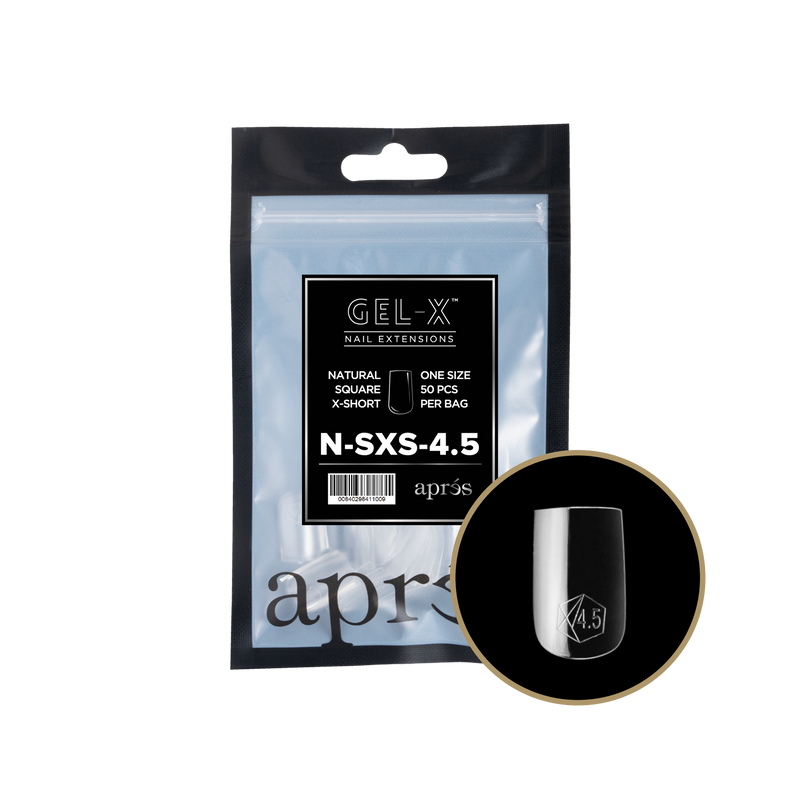 Apres Gel-X Tips 2.0 - NATURAL Square Refill Bag