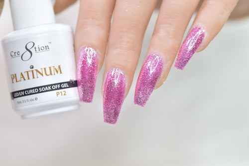 Cre8tion - Platinum Soak Off Gel .5oz