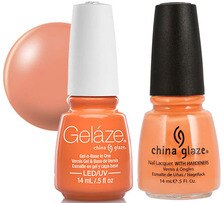 Gelaze Duo Gel - Peachy Keen - 0.5oz