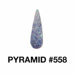 Pyramid Duo Matching Colors (Gel Polish & Nail Lacquer) - Color 505 - 566