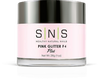 SNS Dipping Powder Natural Pink Glitter F4
