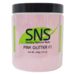 SNS Dipping Powder Pink Glitter F1