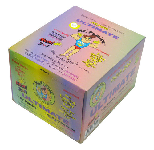 Mr. Pumice - Pumi Bar Ultimate 2in1 - Purple Extra Coarse & Medium Lavender