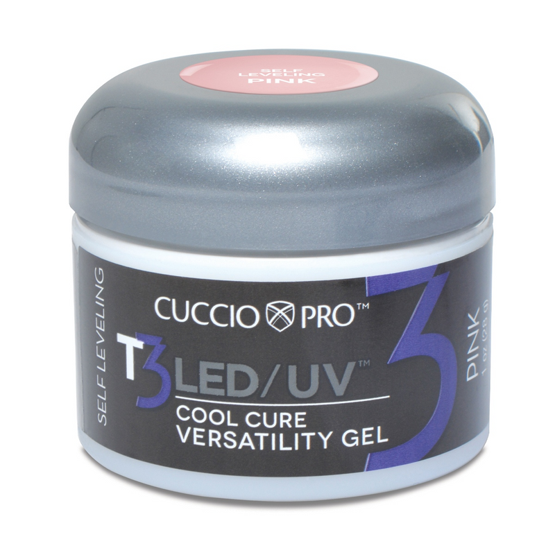 Cuccio T3 LED/UV Self Leveling Gel – Pink