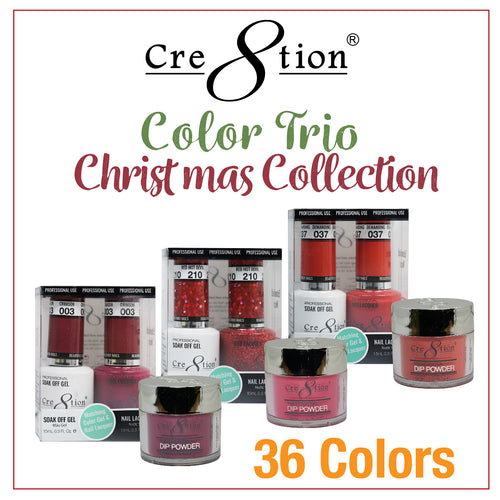 Cre8tion Matching Trio Set - 36 Colors