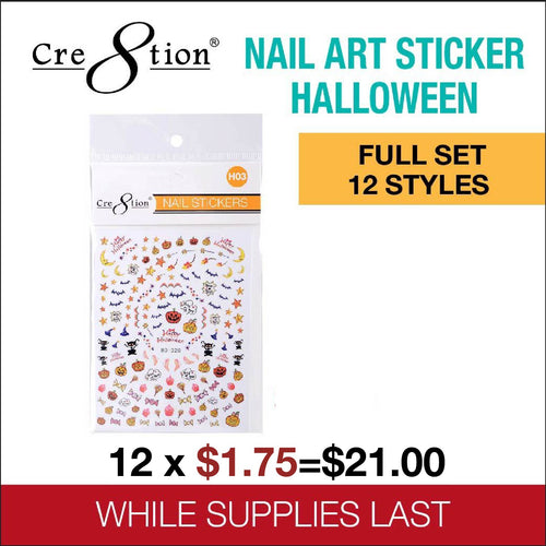 Nail Art Sticker Halloween Full set