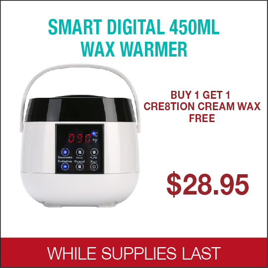 Cre8tion Smart Digital 450 ml Wax Warmer Buy 1 get 1 Cre8tion Cream Wax free
