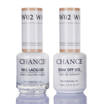 Chance Gel/Lacquer Duo Shade of White Collection - W02