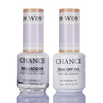 Chance Gel/Lacquer Duo Shade of White Collection - W09