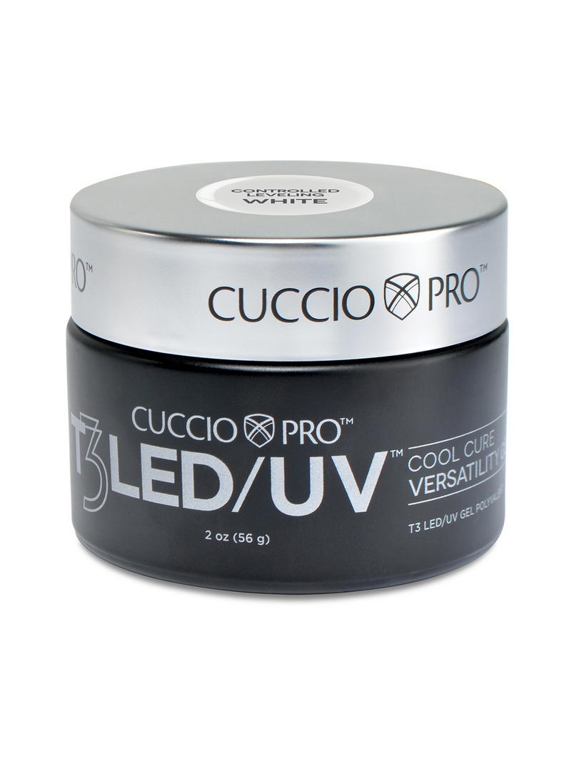 Cuccio T3 LED/UV Controlled Leveling Gel - White