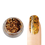 Cre8tion - Nail Art Effect - Chameleon Flakes - C21 - 0.5g