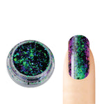 Cre8tion - Nail Art Effect - Chameleon Flakes - C03 - 0.5g