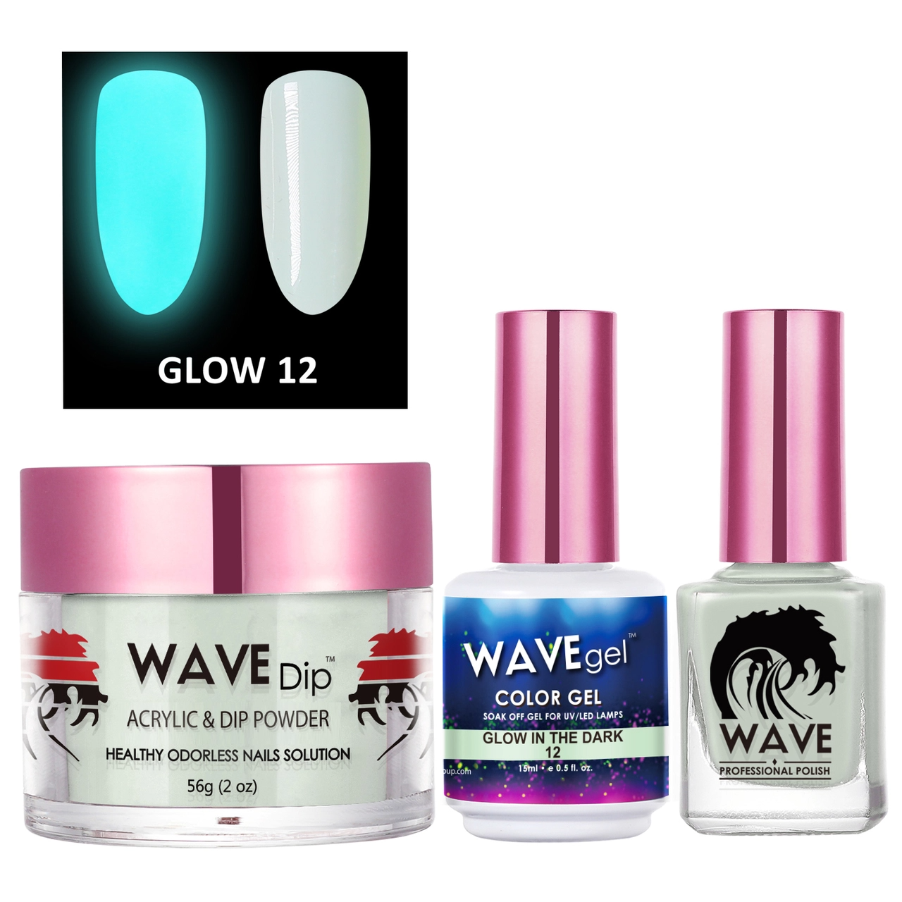 zBlend  #101 - #132 Glow In The Dark Collection - 32 Colors — Nailsjobs by  Zurno