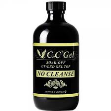 C&C Soak Off Gel Top No Cleanse 8oz Refill