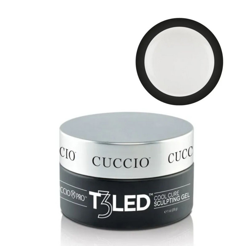 Cuccio T3 LED/UV Controlled Leveling Gel - White