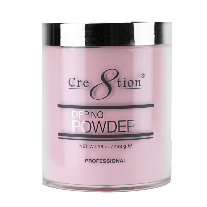 Cre8tion Dipping Powder Glitter Pink 16 oz. 