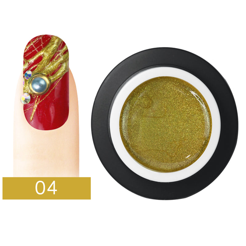 Cre8tion Perfect Line Design Gel 7.5g 04 Gold