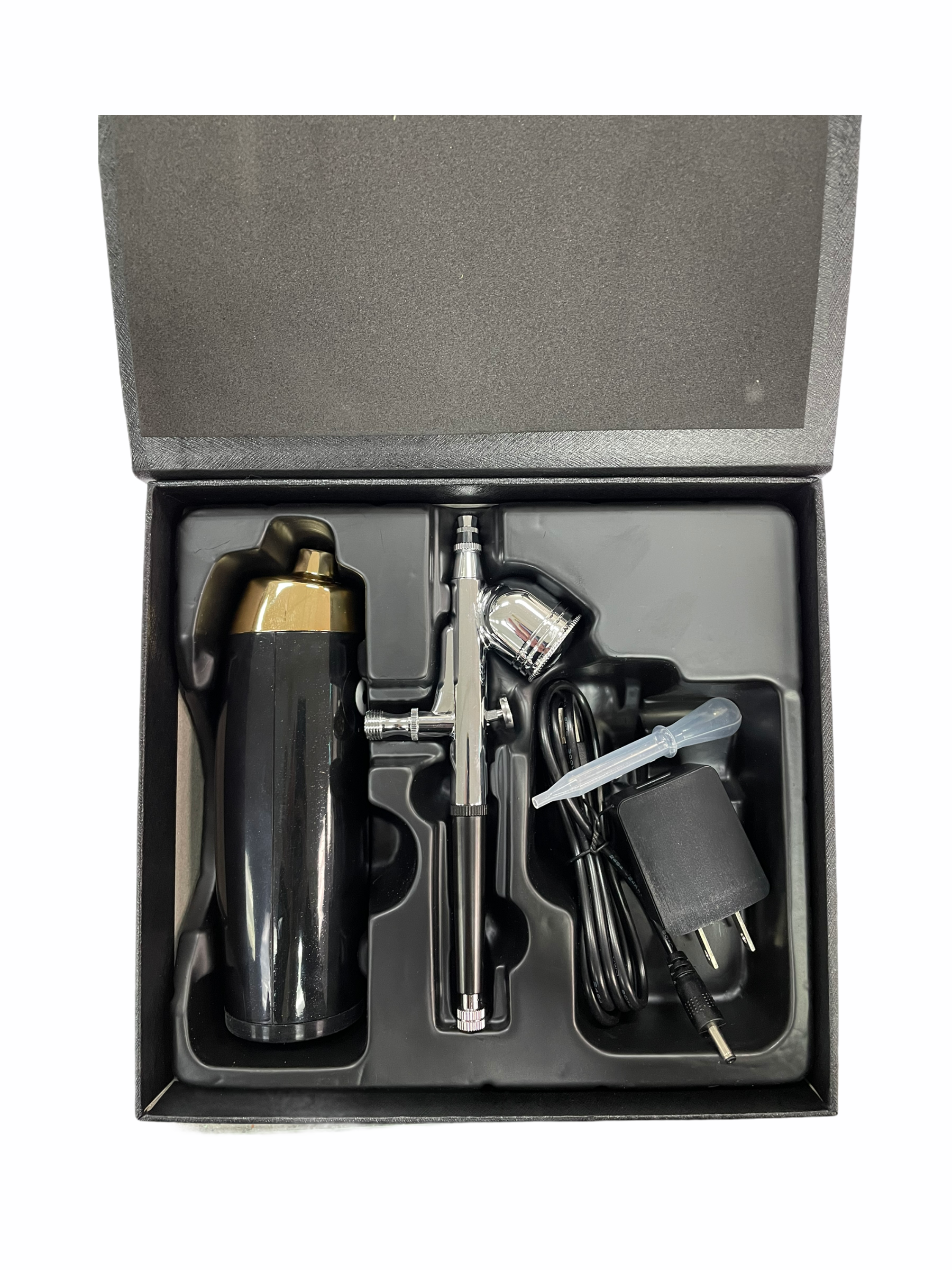 2 Color – Professional Airbrush - Nail Skylark Kit Rechargeable Supply Corless Mini