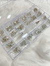 Rhinestone Nail Art Decoration High Quality 1 Set 20 Styles