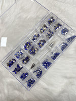 Rhinestone Nail Art Decoration High Quality 1 Set 20 Styles