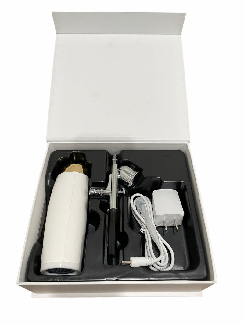 Professional Corless Rechargeable Mini Color – - Nail Skylark Supply Kit 2 Airbrush