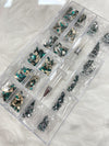 Rhinestone Nail Art Decoration High Quality 1 Set 20 Styles