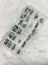 Rhinestone Nail Art Decoration High Quality 1 Set 20 Styles