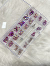 Rhinestone Nail Art Decoration High Quality 1 Set 20 Styles