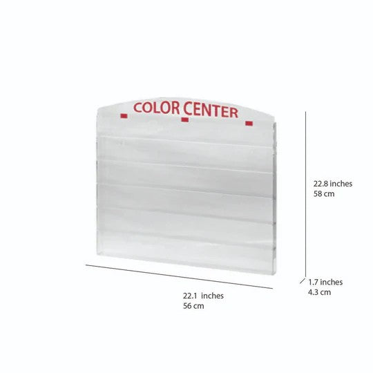 Cre8ton Nail Polish Wall Mounted Rack 96 "Color Center"