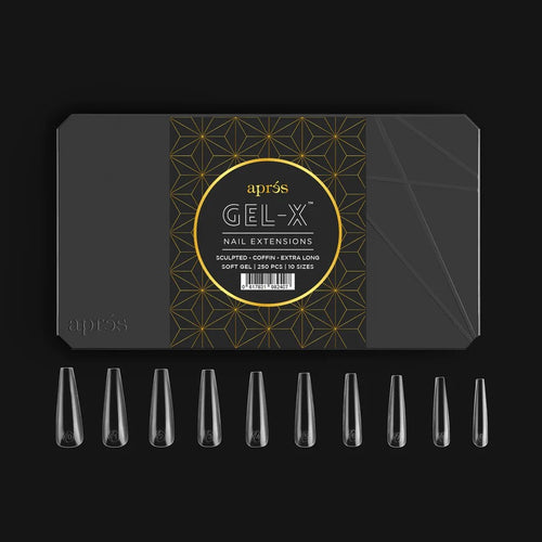 Apres Gel - X Nail Extensions Sculpted Coffin Extra Long